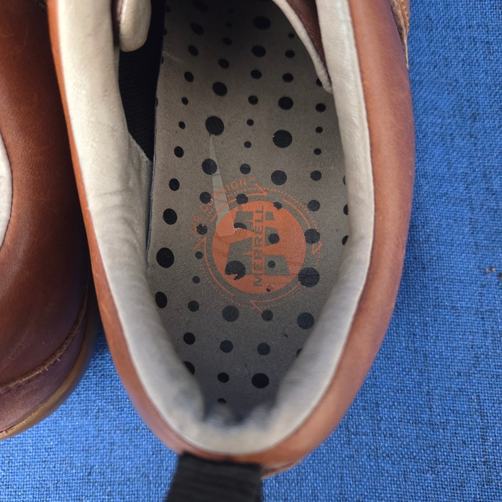 Vintage Y2K Merrell Downforce Leather Low Rider Shoes Archival Gorpcore Mens 9.5 - Picture 5 of 7